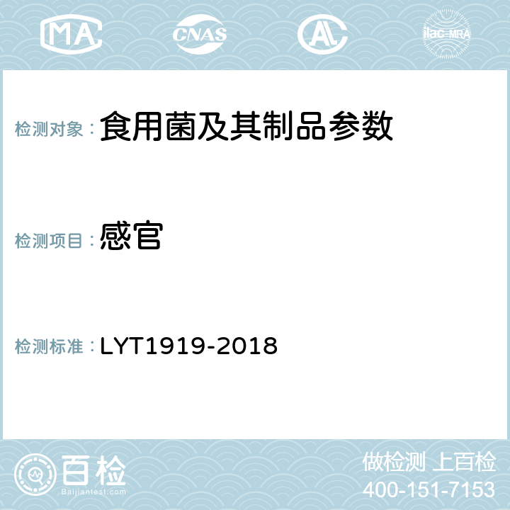感官 元蘑干制品 LYT1919-2018 4.1