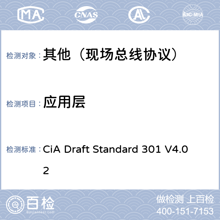 应用层 CANopen应用层和通讯框架 CiA Draft Standard 301 V4.02 9
