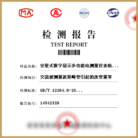 安装式数字显示多功能电测量仪表检测