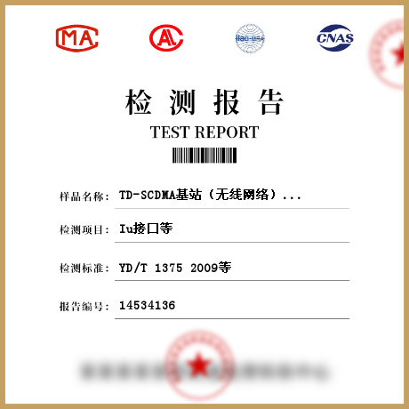 TD-SCDMA基站（无线网络）控制器检测