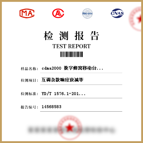 cdma2000 数字蜂窝移动台检测