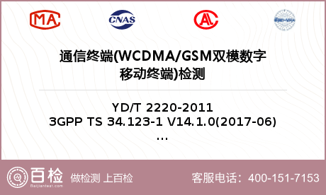通信终端(WCDMA/GSM双模