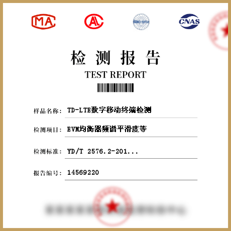 TD-LTE数字移动终端检测