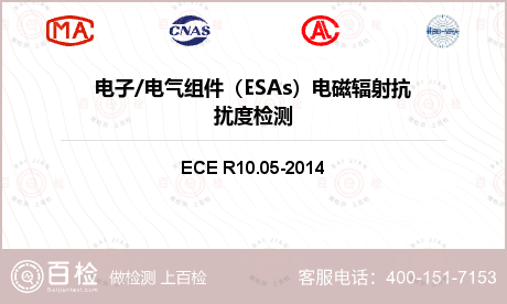 电子/电气组件（ESAs）电磁辐
