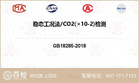 稳态工况法/CO2(×10-2)