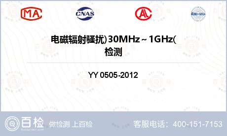 电磁辐射骚扰)30MHz～1GH