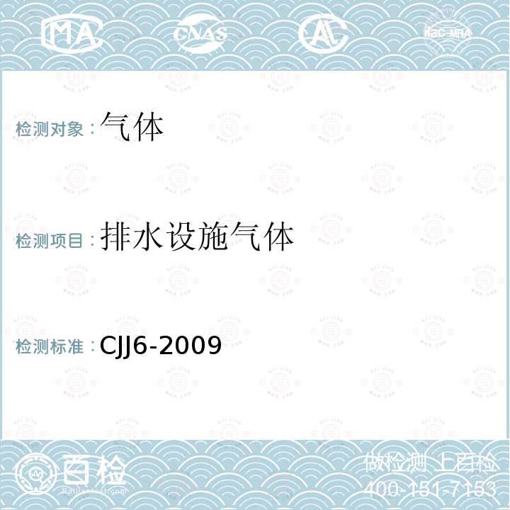 排水设施气体 城镇排水管道维护安全技术规程