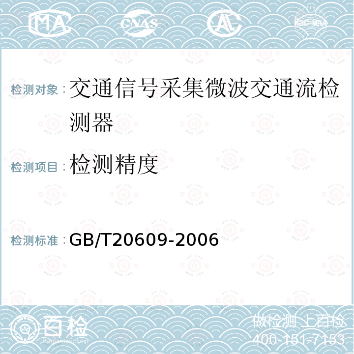 检测精度 交通信息采集 微波交通流检测器