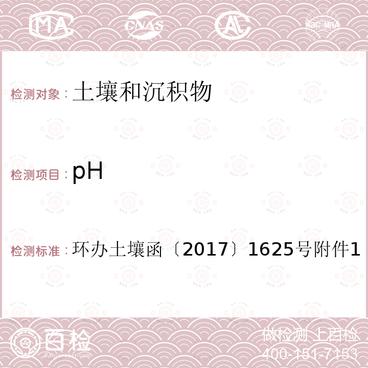 pH 全国土壤污染状况详查土壤样品分析测试方法技术规定第三部分 1