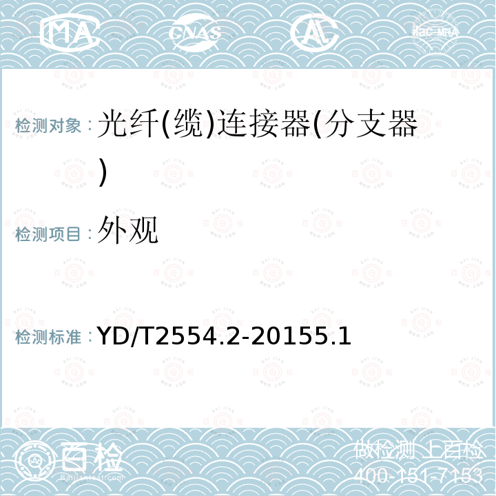 外觀 塑料光纖活動連接器 第1部分：SC型
