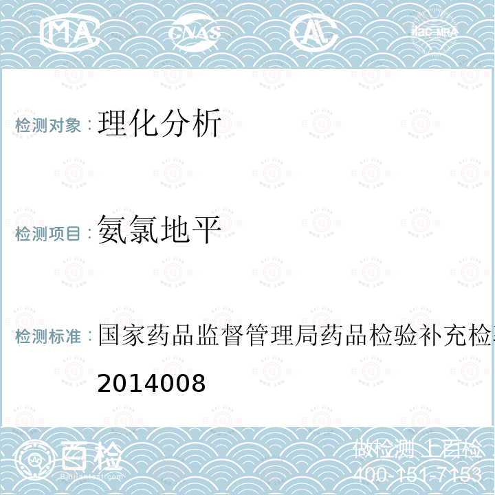 氨氯地平 降压类中成药和辅助降血压类保健食品中非法添加六中二氢吡啶类化学成分检测方法