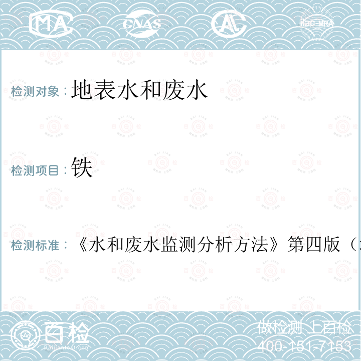 鐵 鐵 ICP-AES法