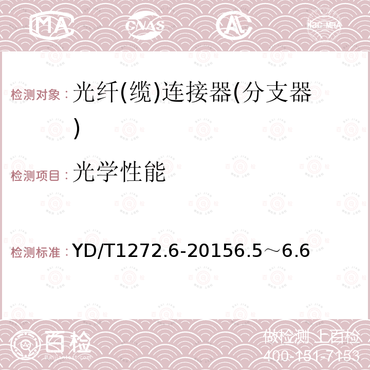 光學性能 光纖活動連接器 第6部分：MC型