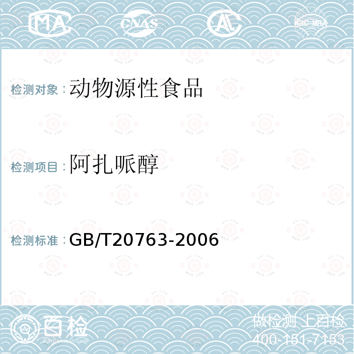 阿扎哌醇 猪肾和肌肉组织中乙酰丙嗪、氯丙嗪、氟哌啶醇、丙酰二甲氨基丙吩噻嗪、甲苯噻嗪、阿扎哌垄阿扎哌醇、咔唑心安残留量的测定 液相色谱-串联质谱法