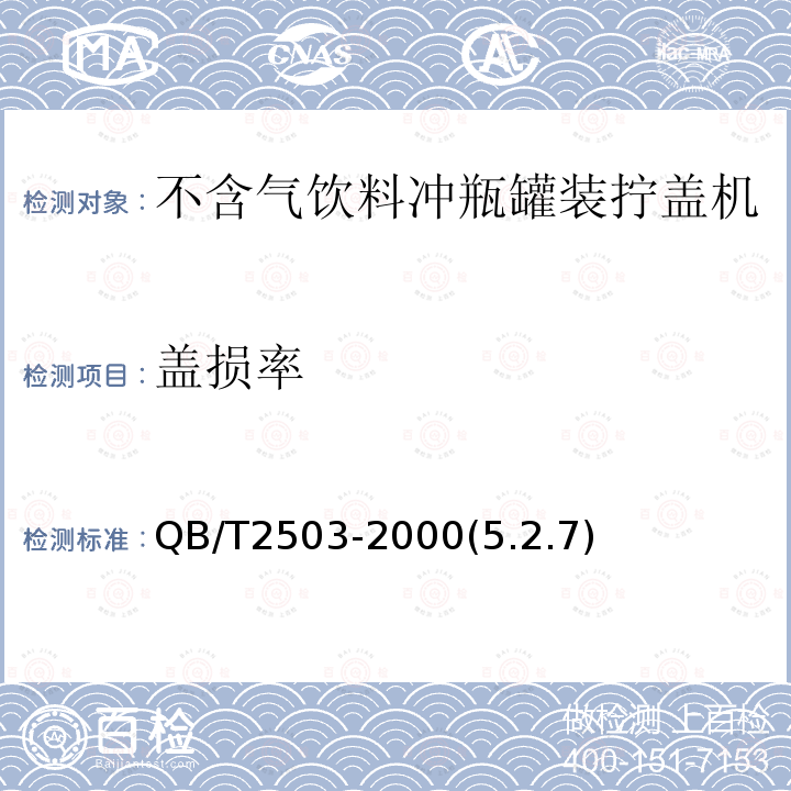 盖损率 不含气饮料冲瓶罐装拧盖机