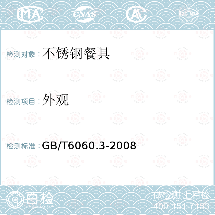 外观 GB/T 6060.3-2008 表面粗糙度比较样块 第3部分:电火花、抛(喷)丸、喷砂、研磨、锉、抛光加工表面