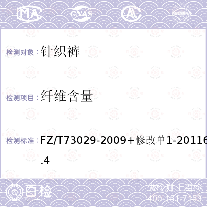 纖維含量 針織褲
