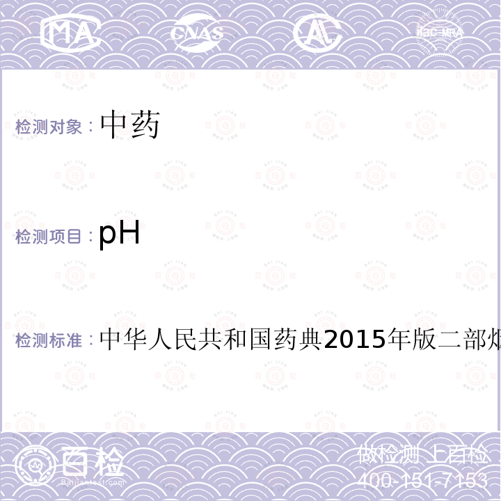 pH 中华人民共和国药典2015年版 二部 烟酰胺