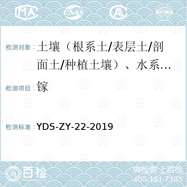 镓 区域地球化学勘查样品分析方法 磷、锰、铌、镓、铬、锂量测定 电感耦合等离子体质谱法