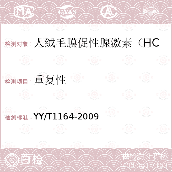 重复性 人绒毛膜促性腺激素(HCG)检测试纸(胶体金免疫层析法)