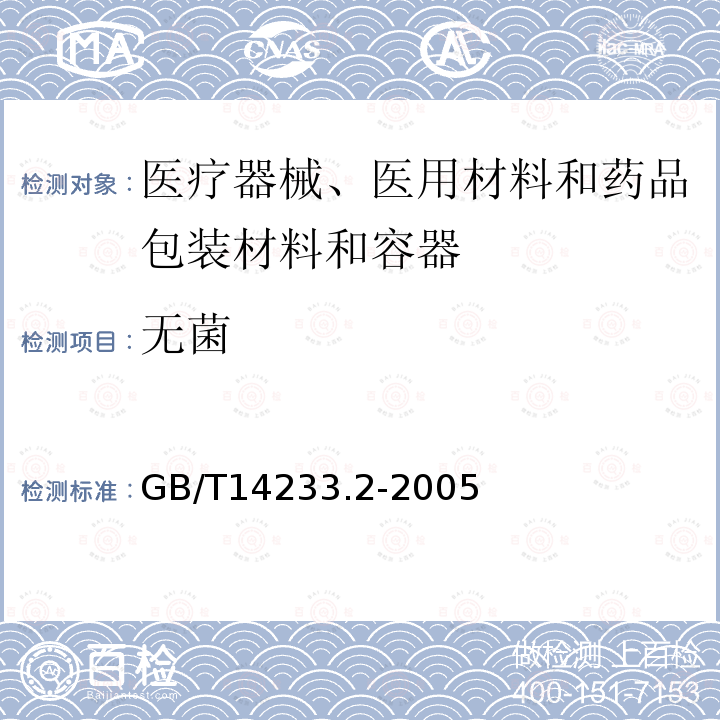 无菌 医用输液、输血、注射器具检验方法 第2部分:生物学试验方法