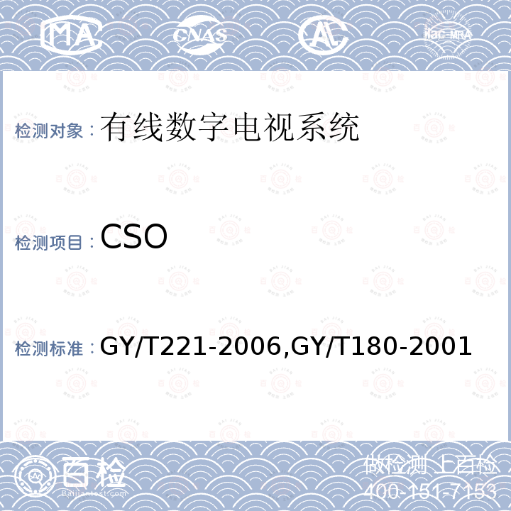 CSO 有线数字电视系统技术要求和测量方法,
HFC网络上行传输物理通道技术规范