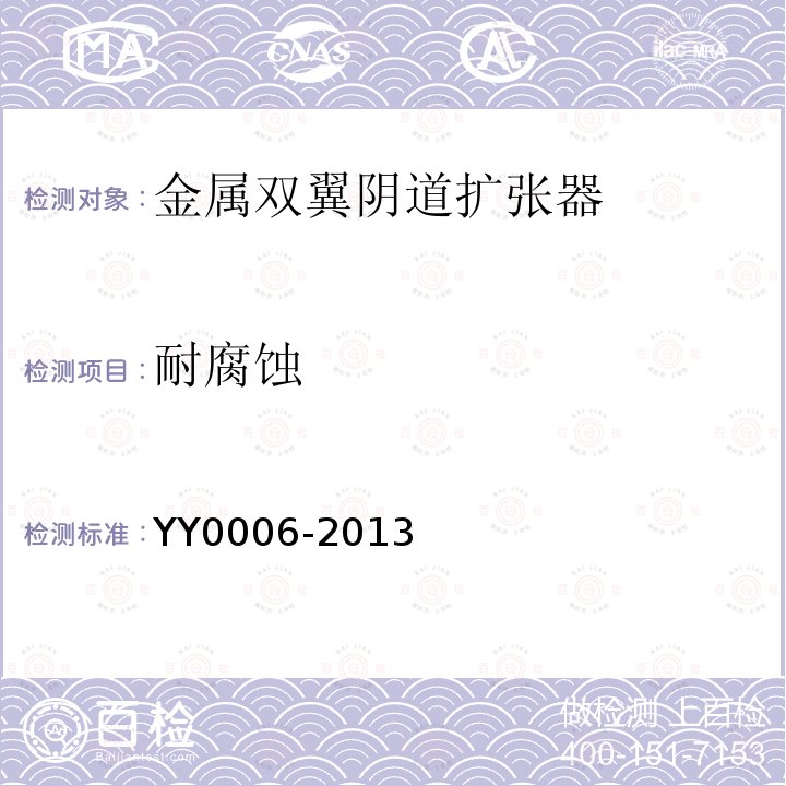 耐腐蚀 YY 0006-2013 金属双翼阴道扩张器