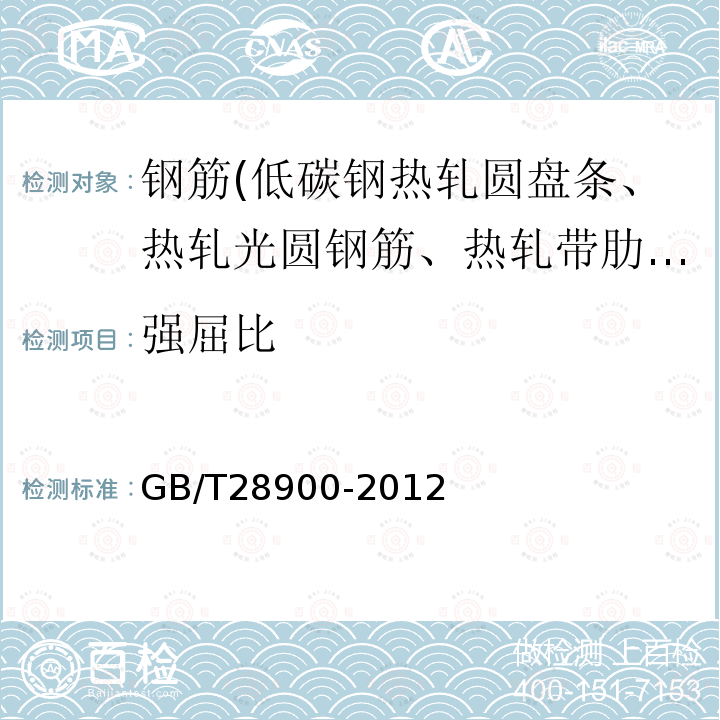 強屈比 鋼筋混凝土用鋼材試驗方法