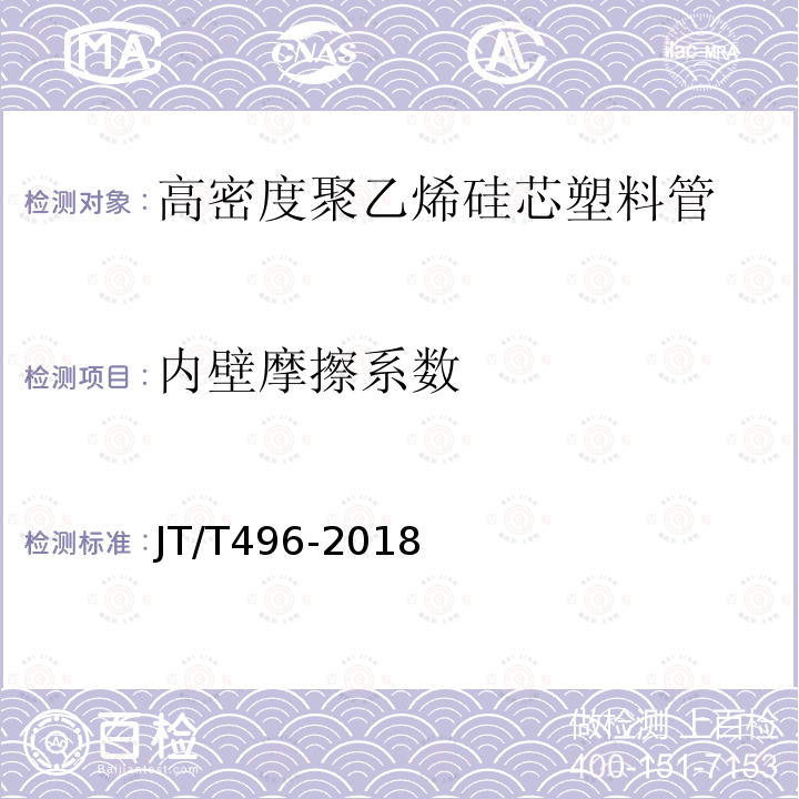 内壁摩擦系数 公路地下通信管道高密度聚乙烯硅芯塑料管