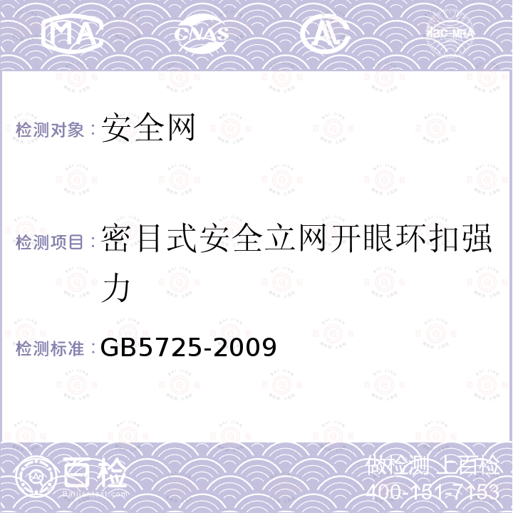 密目式安全立网开眼环扣强力 安全网