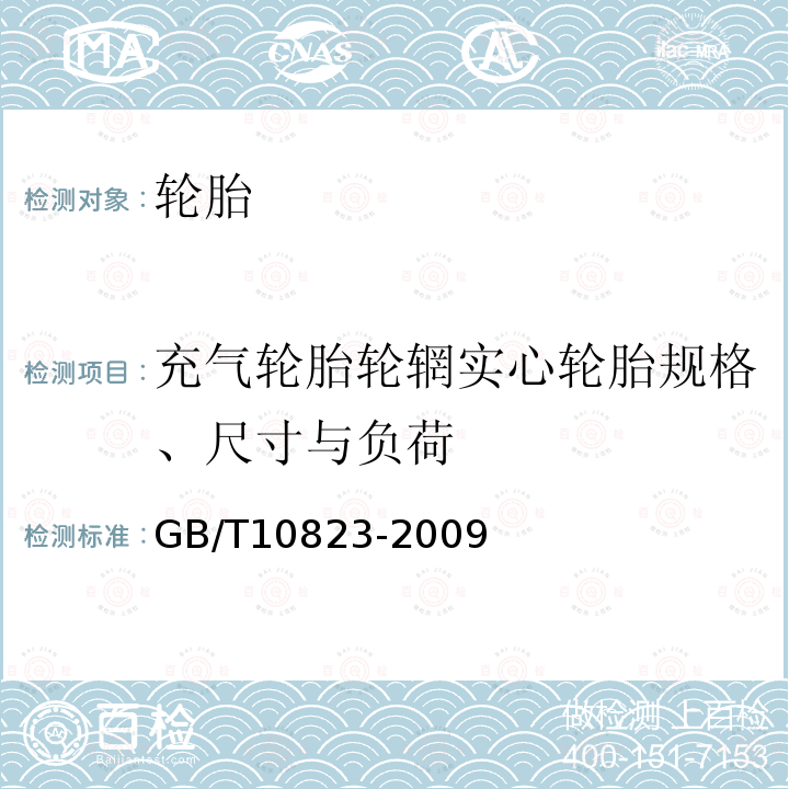 充气轮胎轮辋实心轮胎规格、尺寸与负荷 充气轮胎轮辋实心轮胎规格、尺寸与负荷