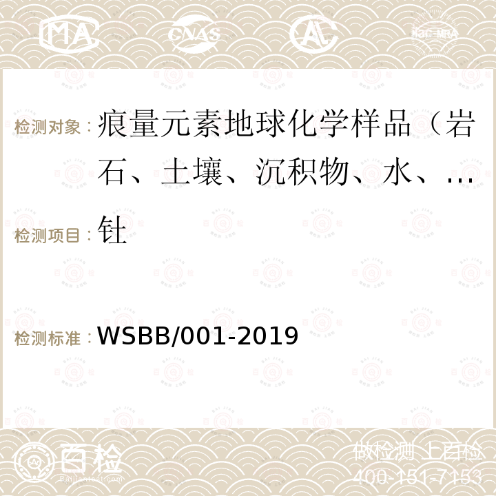 钍 勘查地球化学样品分析方法，等离子体质谱法测定31种痕量元素量