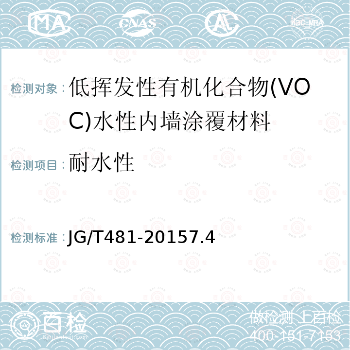 耐水性 低挥发性有机化合物(VOC)水性内墙涂覆材料