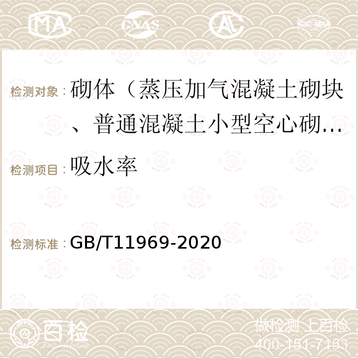 吸水率 蒸压加气混凝土性能试验方法 第2条