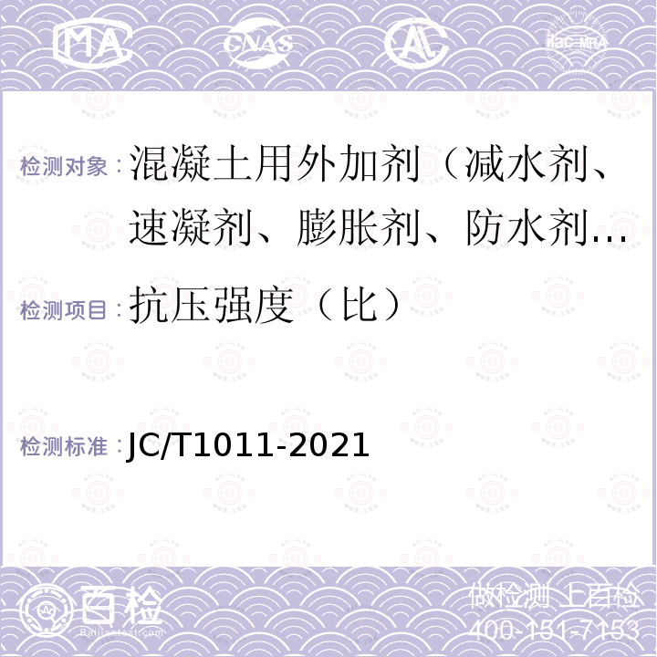 抗壓強度（比） 混凝土抗侵蝕防腐劑