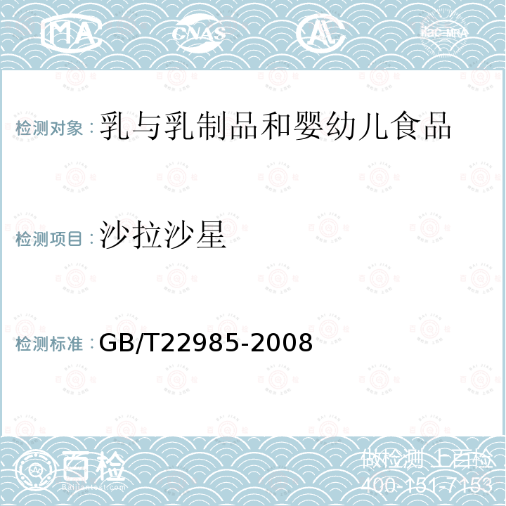 沙拉沙星 牛奶和奶粉中恩诺沙星、达氟沙星、环丙沙星、沙拉沙星、奥比沙星、二氟沙星和麻保沙星残留量的测定 液相色谱-串联质谱