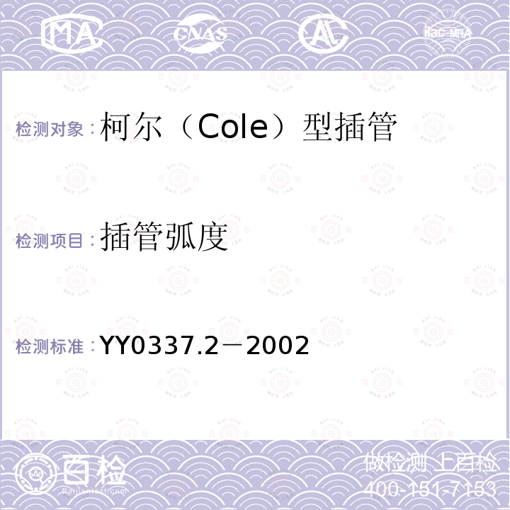 插管弧度 气管插管第2部分：柯尔（Cole）型插管