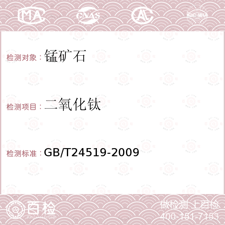 二氧化钛 锰矿石 镁、铝、硅、磷、硫、钾、钙、钛、锰、铁、镍、铜、锌、钡和铅含量的测定 波长色散X射线荧光光谱法