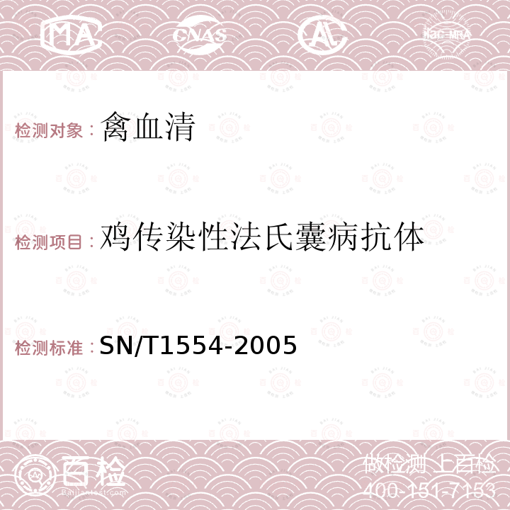 鸡传染性法氏囊病抗体 鸡传染性法氏囊病酶联免疫吸附试验操作规程