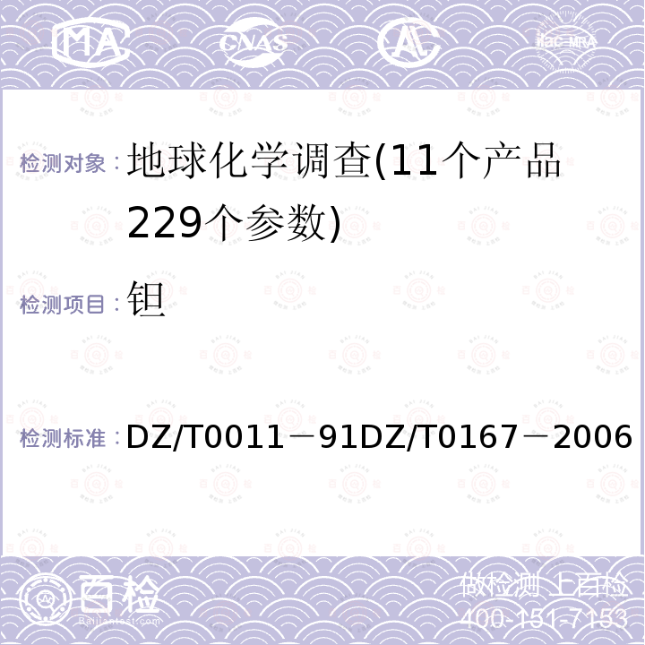 钽 21种痕量、超痕量元素的测定 等离子体质谱法