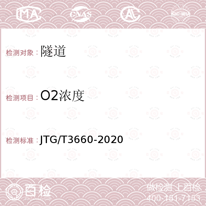 O2浓度 公路隧道施工技术规范