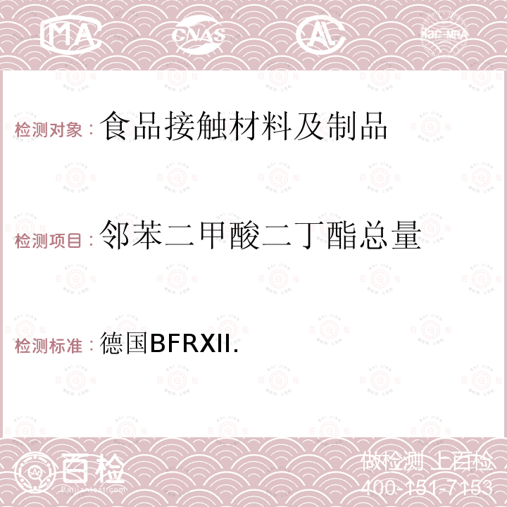 鄰苯二甲酸二丁酯總量 不飽和聚酯纖維樹脂