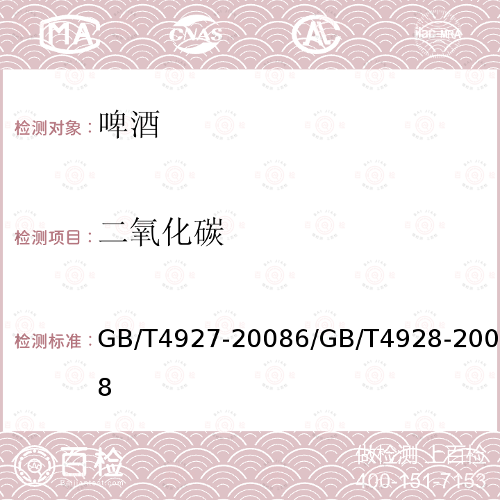 二氧化碳 啤酒
