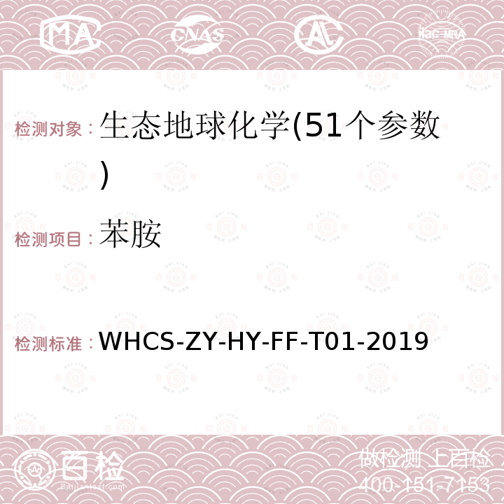 苯胺 土壤和沉积物 苯胺类和联苯胺类的测定 液相色谱-质谱法