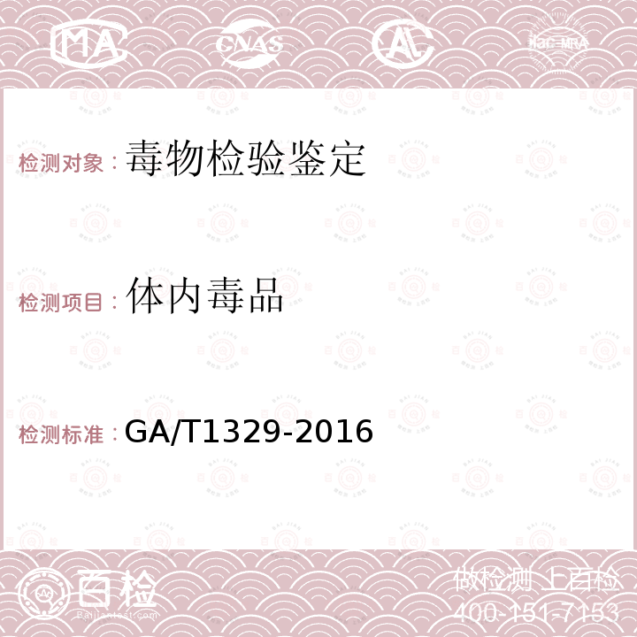 体内毒品 法庭科学吸毒人员尿液中氯胺酮气相色谱和气相色谱-质谱检验方法