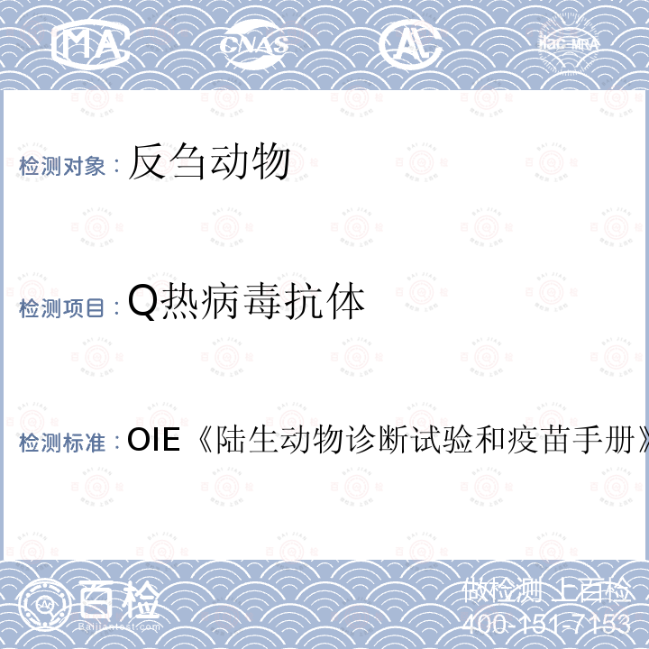 Q热病毒抗体 Q热病毒抗体ELISA检测