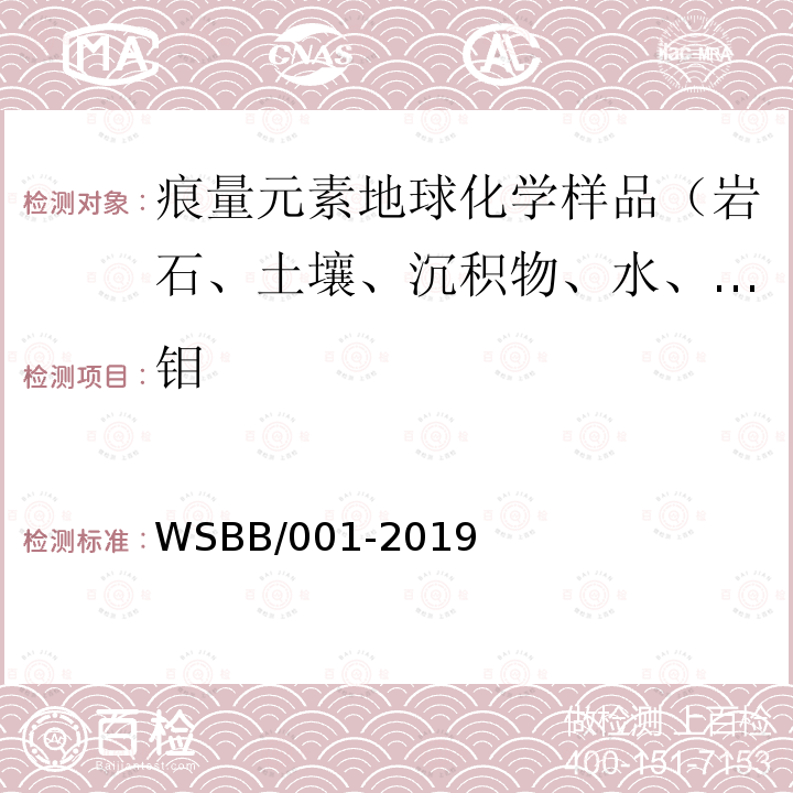 钼 勘查地球化学样品分析方法，等离子体质谱法测定31种痕量元素量