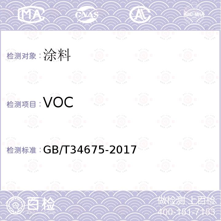 VOC 辐射固化涂料中挥发性有机化合物（VOC）含量的测定