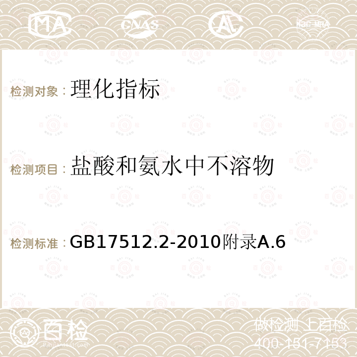 盐酸和氨水中不溶物 食品安全国家标准食品添加剂赤藓红铝色淀