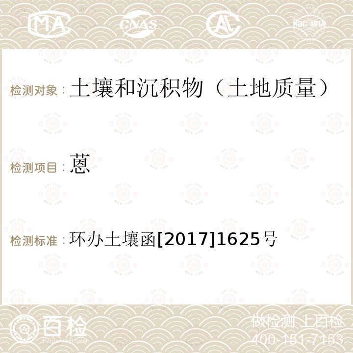 蒽 全国土壤污染状况详查土壤样品分析测试方法技术规定 第二部分1多环芳烃类